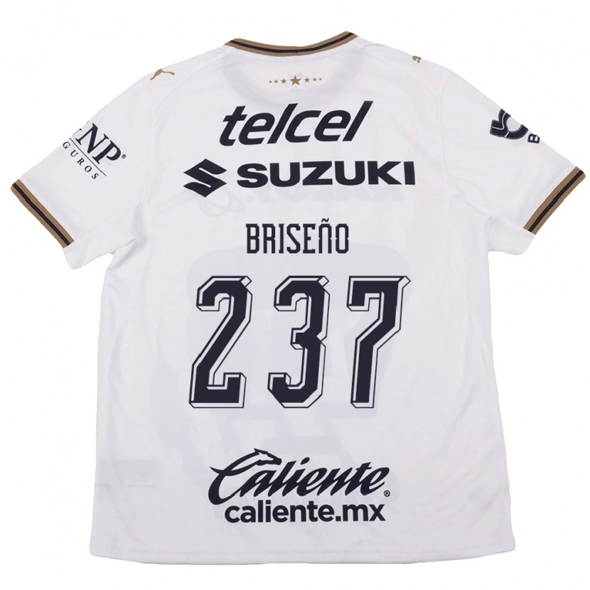 DanxenキッズJuan Briseño#237白黒茶アウェイシャツ2026/27ジャージーユニフォーム