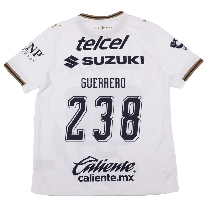 DanxenキッズAndré Guerrero#238白黒茶アウェイシャツ2026/27ジャージーユニフォーム