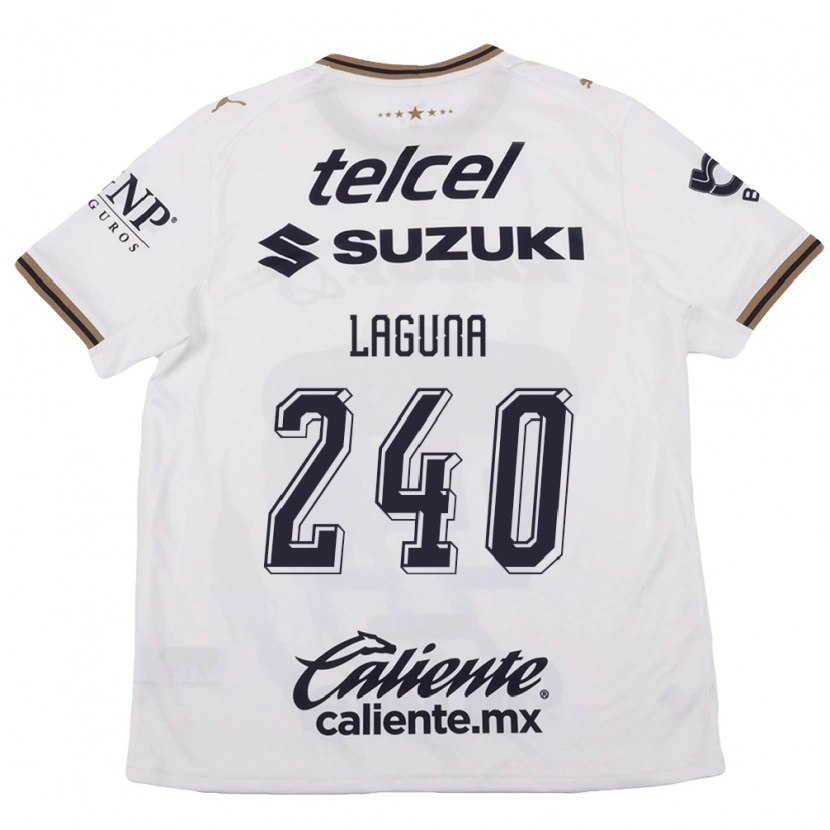 DanxenキッズDiego Laguna#240白黒茶アウェイシャツ2026/27ジャージーユニフォーム