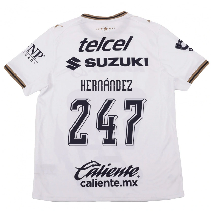 DanxenキッズOswaldo Hernández#247白黒茶アウェイシャツ2026/27ジャージーユニフォーム