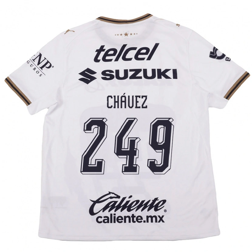 DanxenキッズJosé Chávez#249白黒茶アウェイシャツ2026/27ジャージーユニフォーム