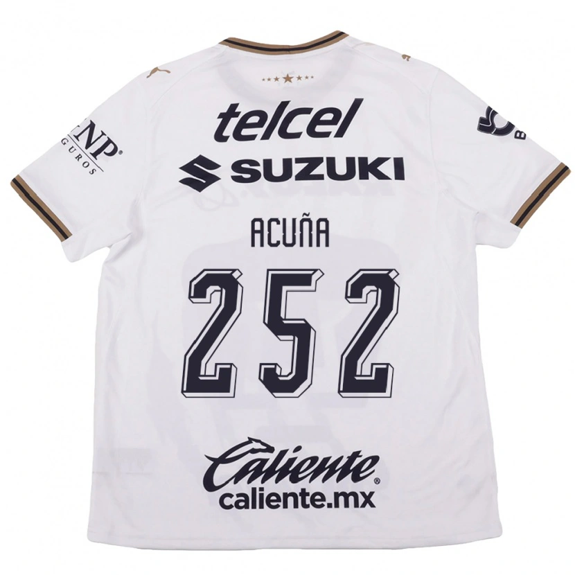 DanxenキッズJosé Acuña#252白黒茶アウェイシャツ2026/27ジャージーユニフォーム