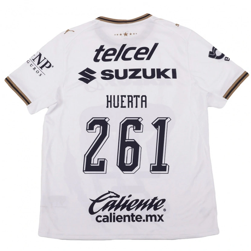 DanxenキッズJosé Huerta#261白黒茶アウェイシャツ2026/27ジャージーユニフォーム