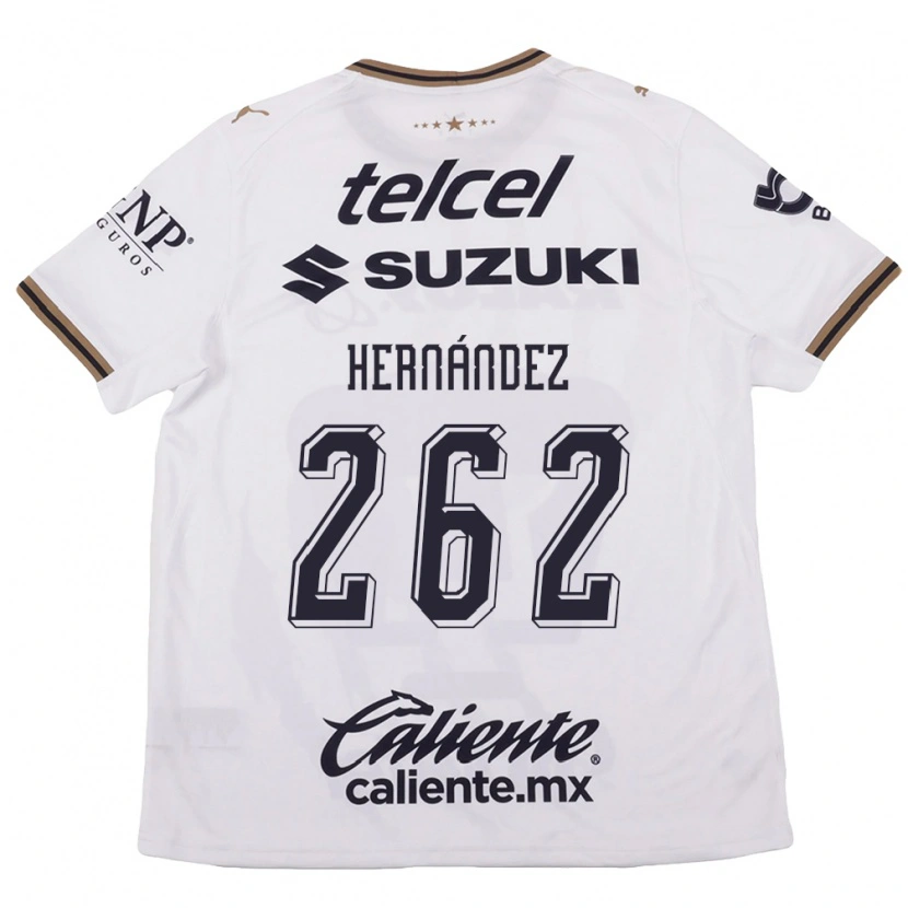 DanxenキッズRoberto Hernández#262白黒茶アウェイシャツ2026/27ジャージーユニフォーム