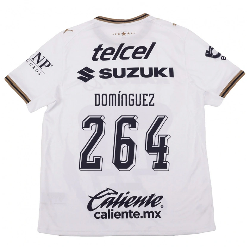 DanxenキッズGerardo Domínguez#264白黒茶アウェイシャツ2026/27ジャージーユニフォーム