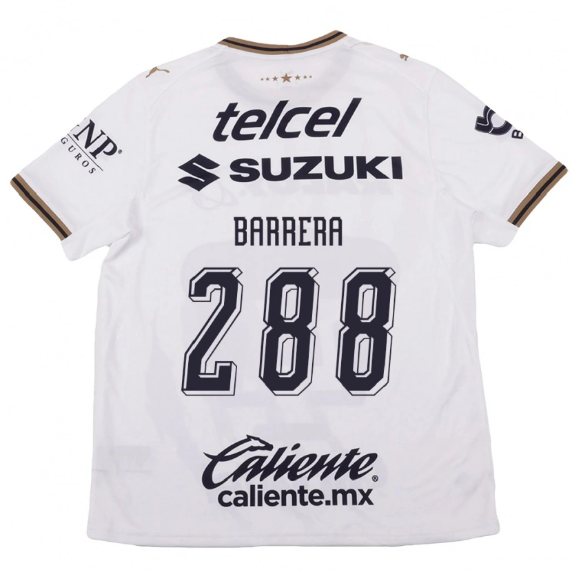 DanxenキッズDiego Barrera#288白黒茶アウェイシャツ2026/27ジャージーユニフォーム