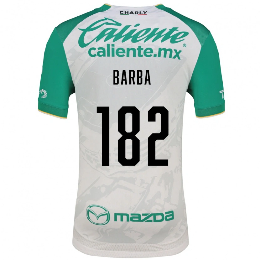 DanxenキッズAustin Barba#182薄緑白アウェイシャツ2026/27ジャージーユニフォーム