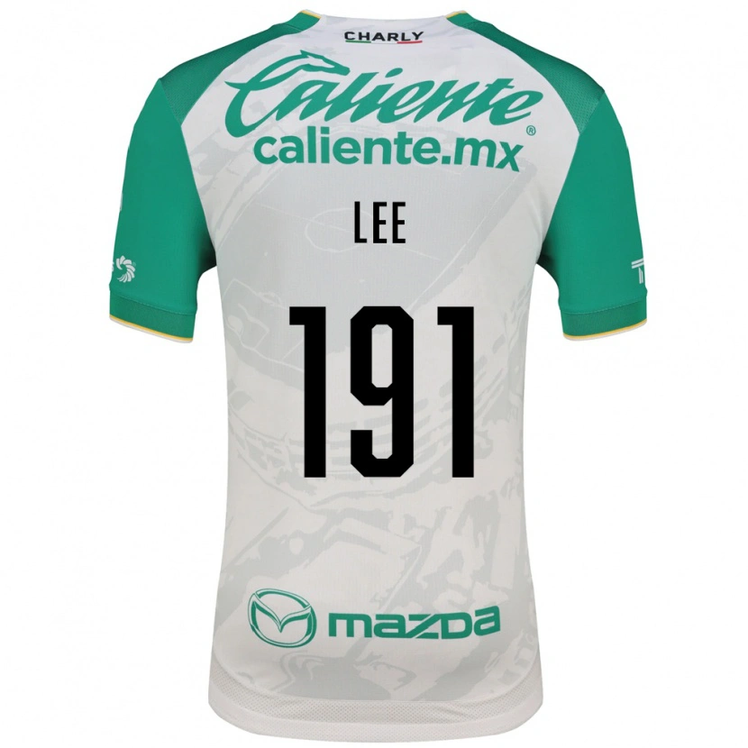 DanxenキッズLuis Lee#191薄緑白アウェイシャツ2026/27ジャージーユニフォーム