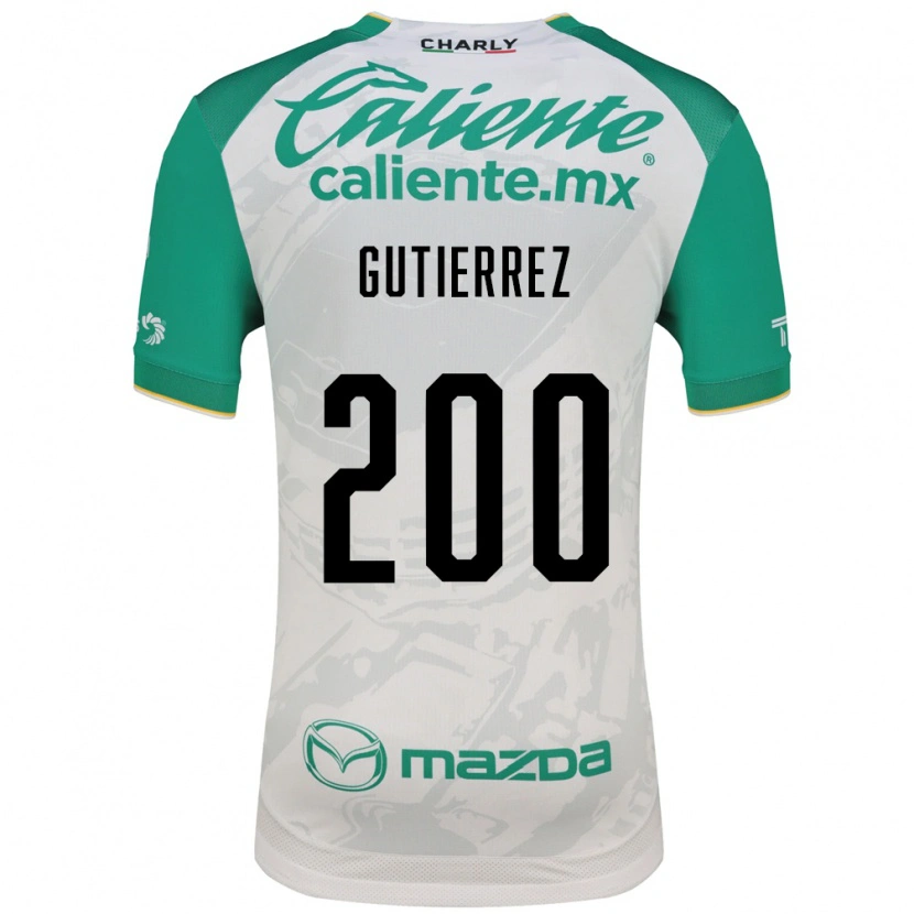 DanxenキッズAlan Gutiérrez#200薄緑白アウェイシャツ2026/27ジャージーユニフォーム