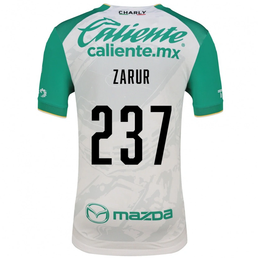 DanxenキッズHassem Zarur#237薄緑白アウェイシャツ2026/27ジャージーユニフォーム