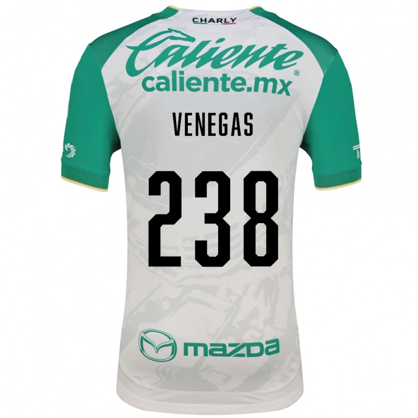 DanxenキッズLuis Venegas#238薄緑白アウェイシャツ2026/27ジャージーユニフォーム