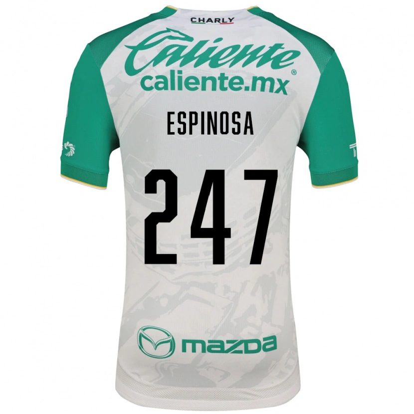 DanxenキッズIssac Espinosa#247薄緑白アウェイシャツ2026/27ジャージーユニフォーム