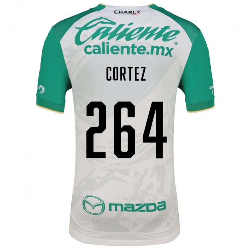 DanxenキッズEnrique Cortez#264薄緑白アウェイシャツ2026/27ジャージーユニフォーム