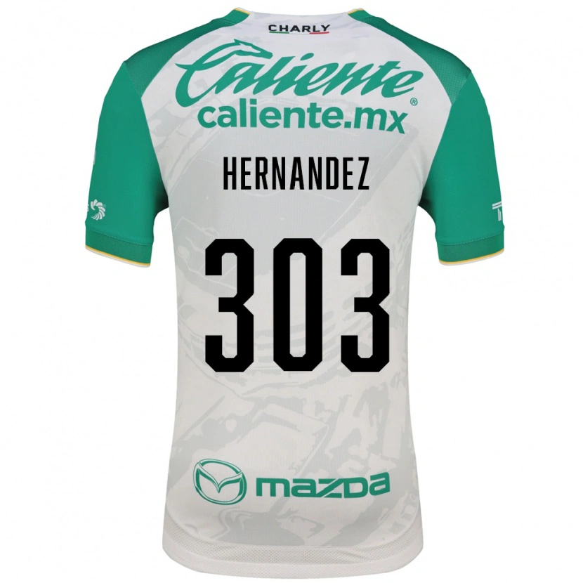 DanxenキッズAlan Hernández#303薄緑白アウェイシャツ2026/27ジャージーユニフォーム