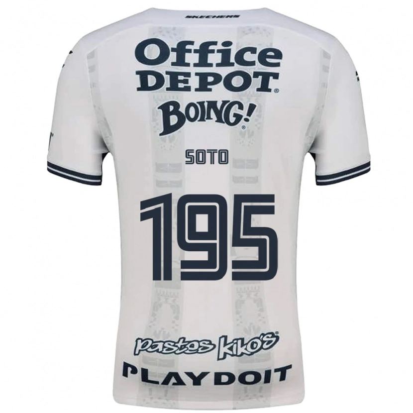 DanxenキッズEdwin Soto#195赤白黒アウェイシャツ2026/27ジャージーユニフォーム