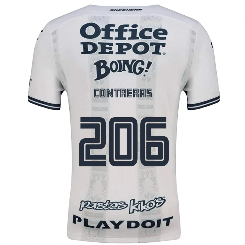 DanxenキッズThomas Contreras#206赤白黒アウェイシャツ2026/27ジャージーユニフォーム
