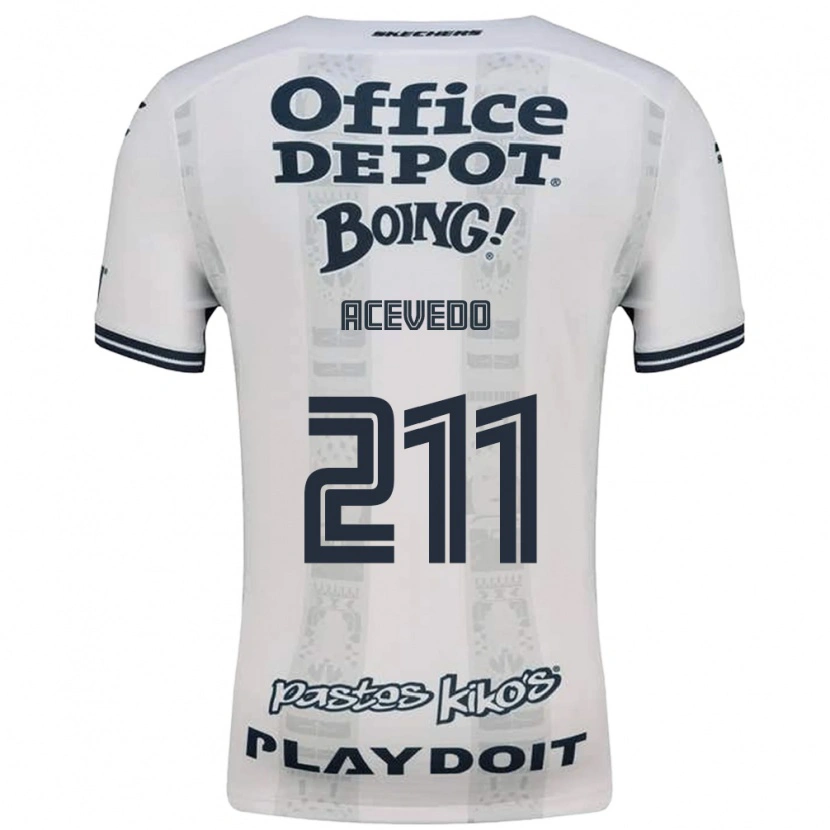 DanxenキッズGerardo Acevedo#211赤白黒アウェイシャツ2026/27ジャージーユニフォーム