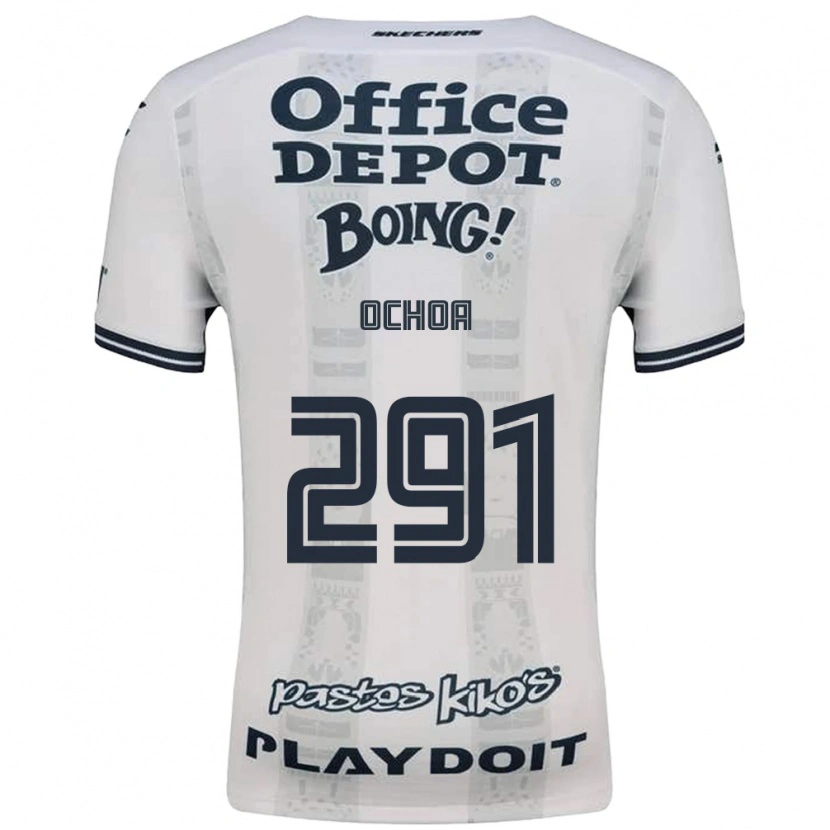 DanxenキッズMatteo Ochoa#291赤白黒アウェイシャツ2026/27ジャージーユニフォーム
