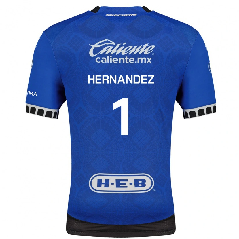 DanxenキッズJosé Hernández#1ロイヤルブルー白黒アウェイシャツ2026/27ジャージーユニフォーム