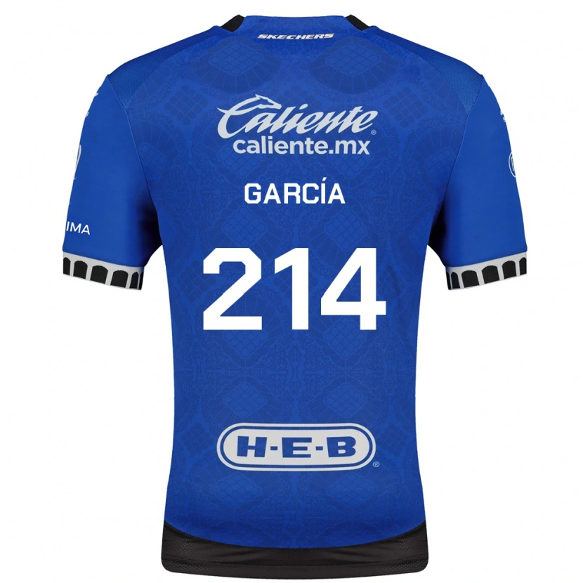 DanxenキッズJosé García#214ロイヤルブルー白黒アウェイシャツ2026/27ジャージーユニフォーム