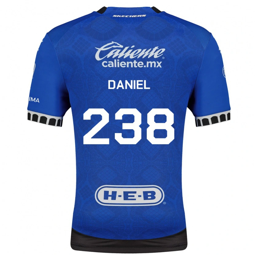 DanxenキッズDaniel De La Rosa#238ロイヤルブルー白黒アウェイシャツ2026/27ジャージーユニフォーム
