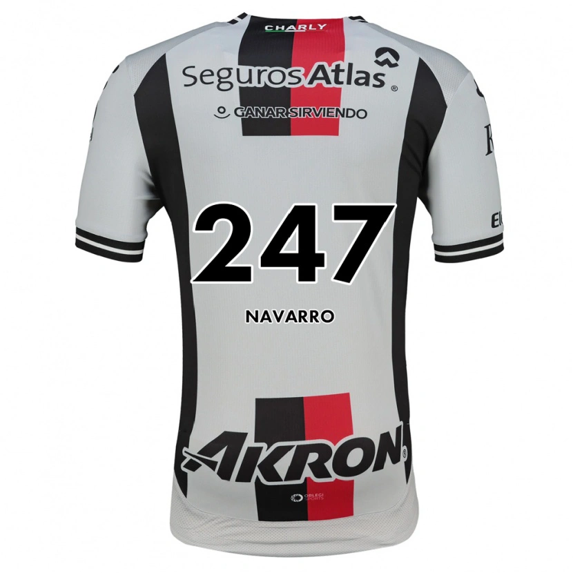 DanxenキッズAldo Navarro#247白赤黒アウェイシャツ2026/27ジャージーユニフォーム