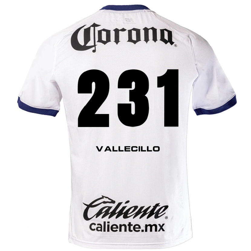 DanxenキッズAgustín Vallecillo#231白青黒アウェイシャツ2026/27ジャージーユニフォーム
