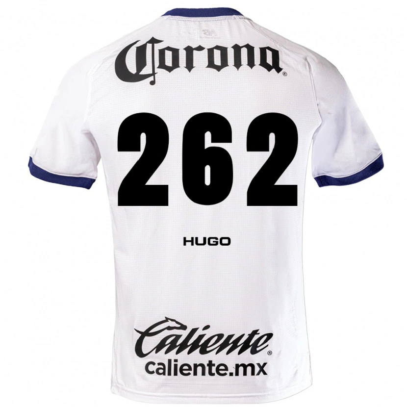 DanxenキッズHugo Maximiliano González#262白青黒アウェイシャツ2026/27ジャージーユニフォーム
