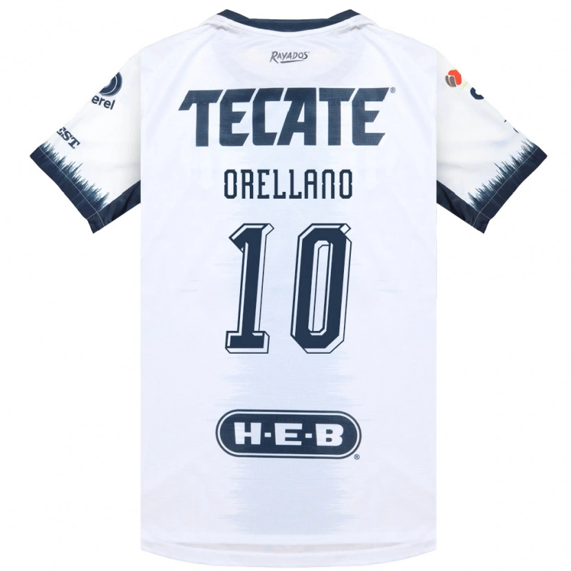 Danxenキッズルカ・オレラーノ#10白藍色赤アウェイシャツ2026/27ジャージーユニフォーム