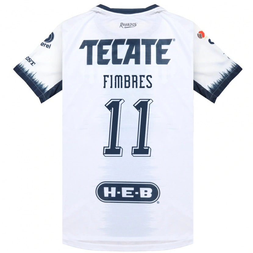 DanxenキッズIker Fimbres#11白藍色赤アウェイシャツ2026/27ジャージーユニフォーム