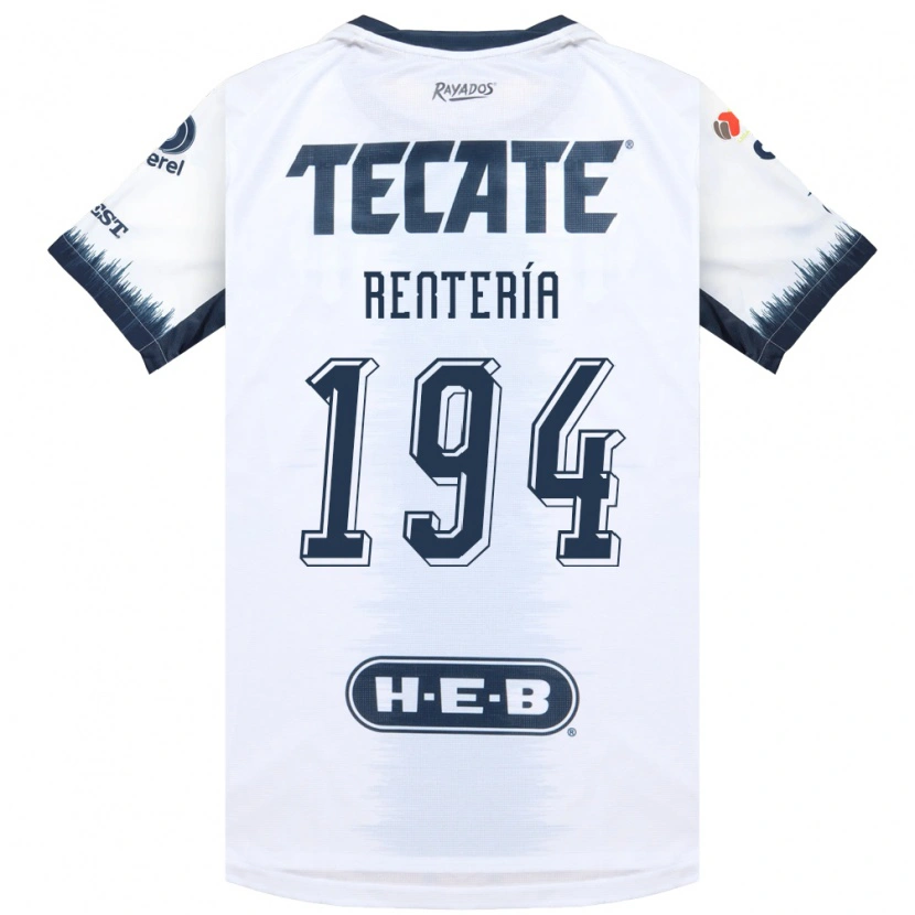 DanxenキッズRicardo Rentería#194白藍色赤アウェイシャツ2026/27ジャージーユニフォーム