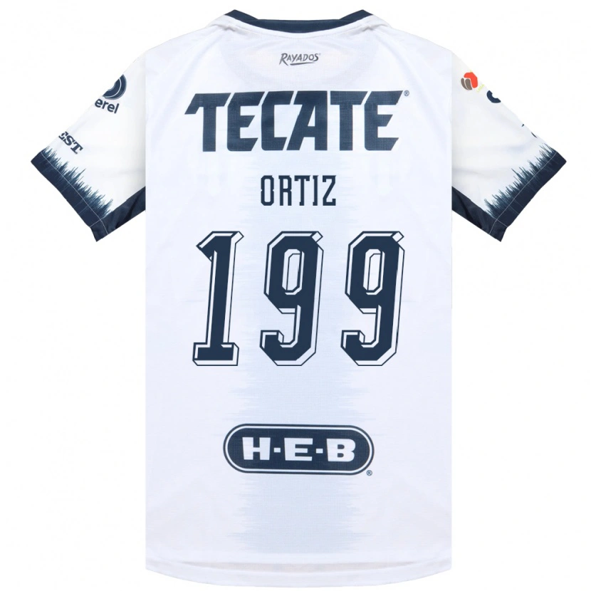 DanxenキッズLuis Ortiz#199白藍色赤アウェイシャツ2026/27ジャージーユニフォーム