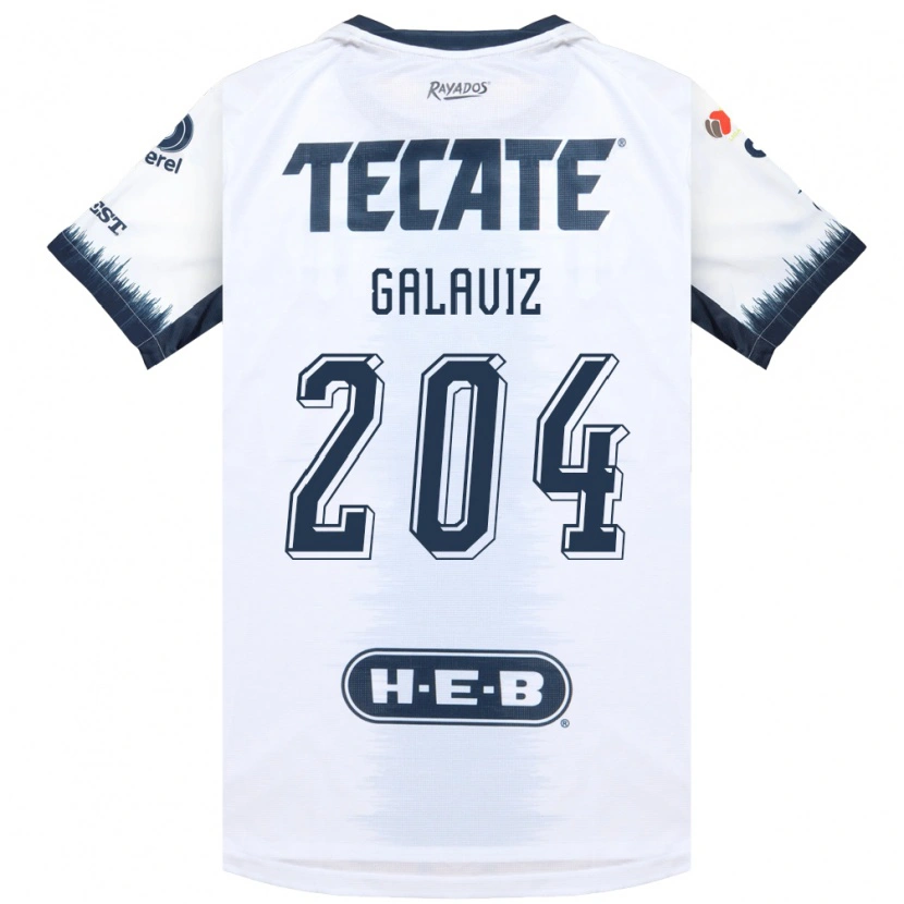 DanxenキッズOswaldo Galaviz#204白藍色赤アウェイシャツ2026/27ジャージーユニフォーム