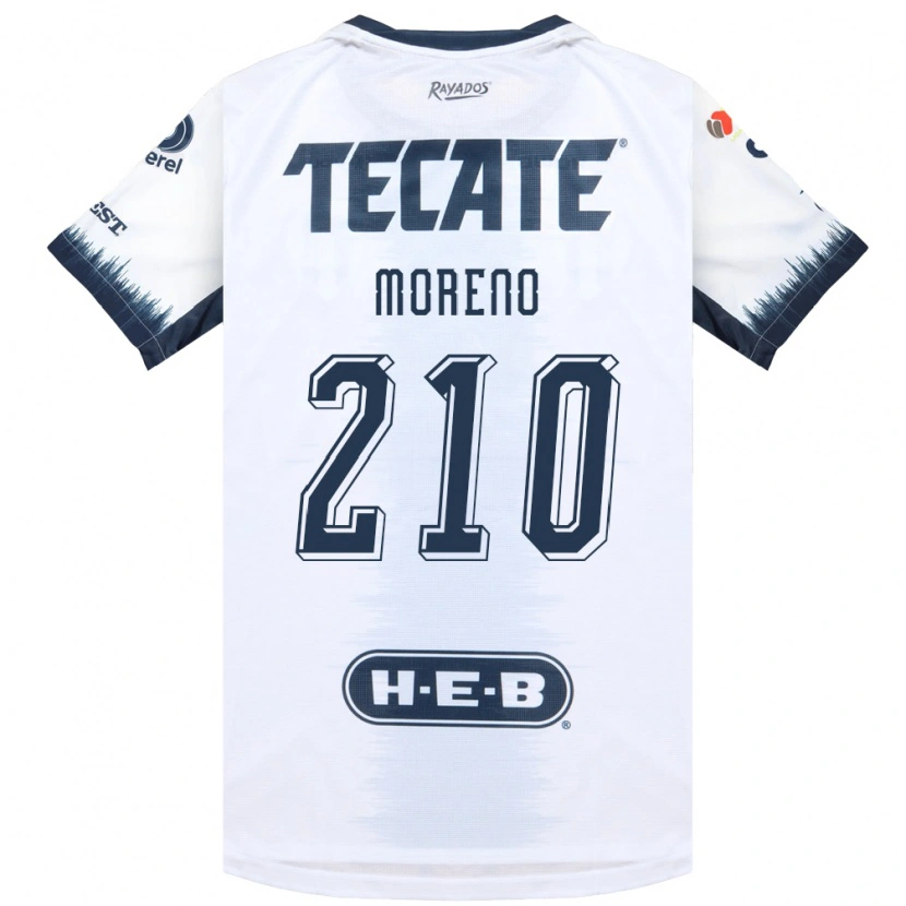 DanxenキッズGael Moreno#210白藍色赤アウェイシャツ2026/27ジャージーユニフォーム