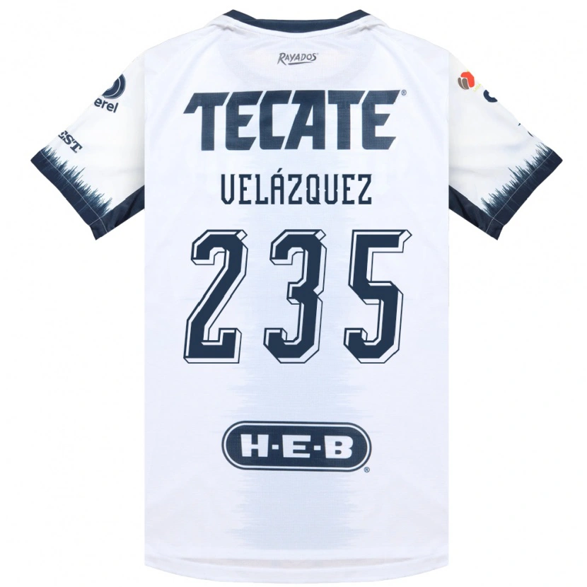DanxenキッズÁlvaro Velázquez#235白藍色赤アウェイシャツ2026/27ジャージーユニフォーム