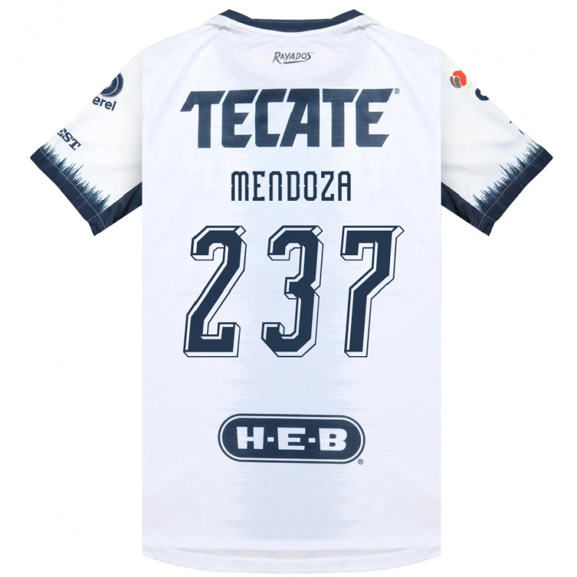 DanxenキッズJosé Mendoza#237白藍色赤アウェイシャツ2026/27ジャージーユニフォーム