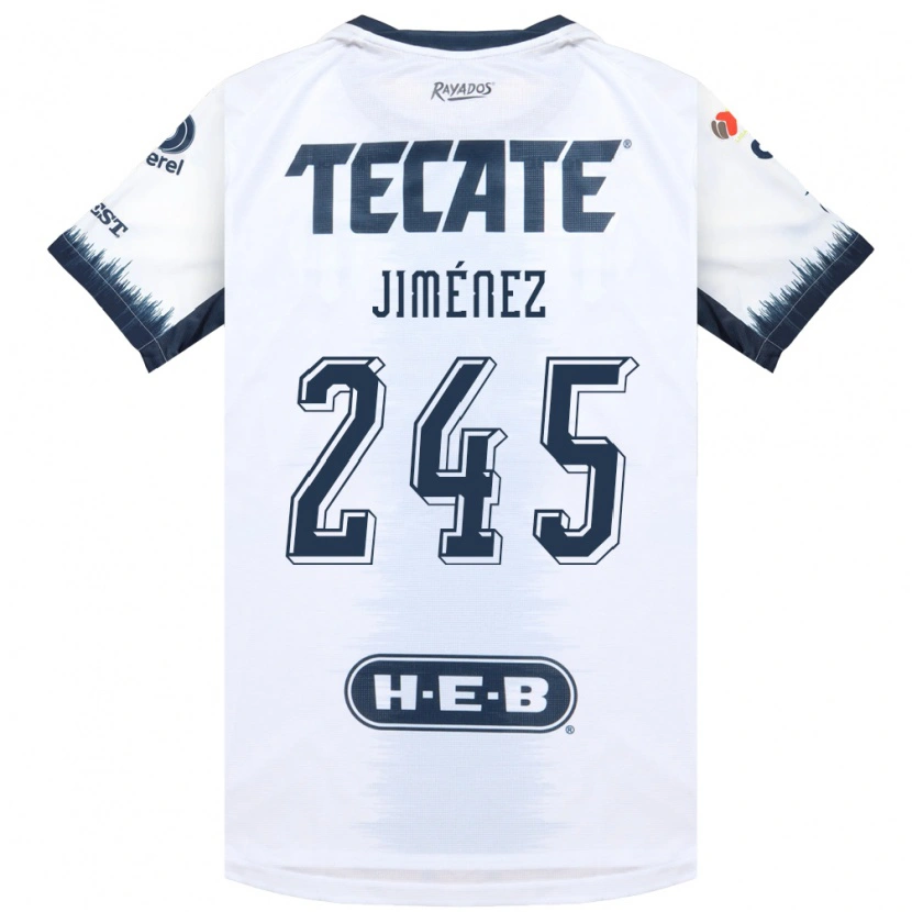 DanxenキッズGabriel Jiménez#245白藍色赤アウェイシャツ2026/27ジャージーユニフォーム