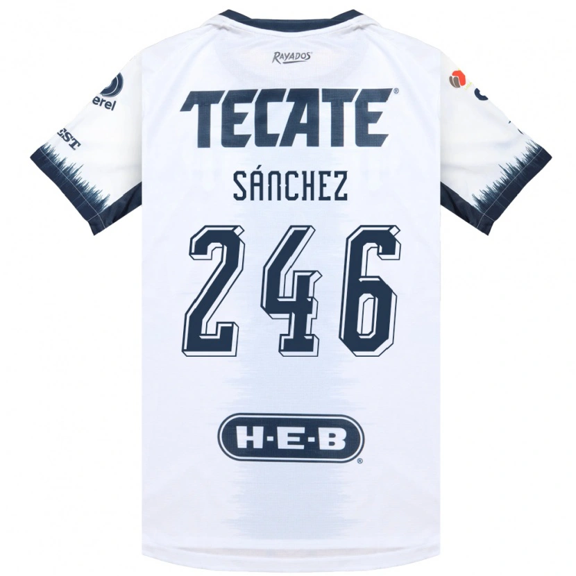 DanxenキッズDiego Sánchez#246白藍色赤アウェイシャツ2026/27ジャージーユニフォーム