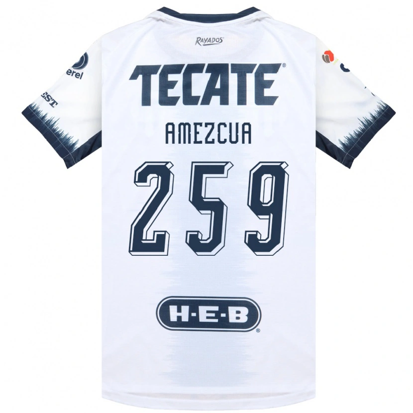 DanxenキッズÁngel Amezcua#259白藍色赤アウェイシャツ2026/27ジャージーユニフォーム