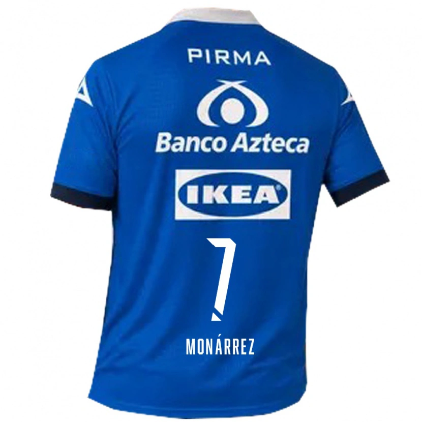 DanxenキッズFernando Monárrez#7青白アウェイシャツ2026/27ジャージーユニフォーム