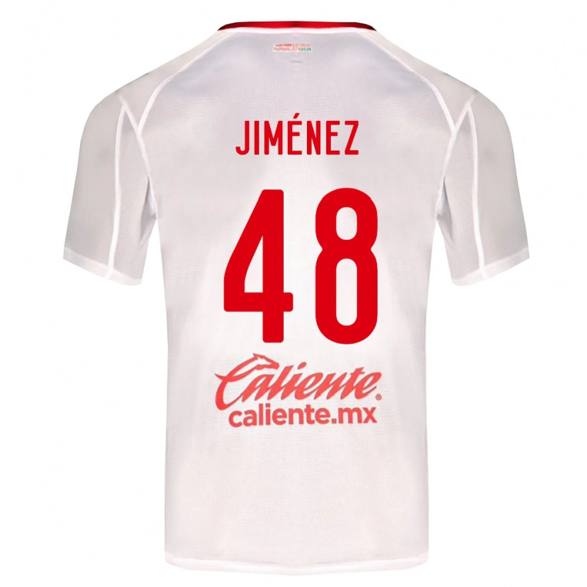 DanxenキッズLeonardo Jiménez#48白緑赤アウェイシャツ2026/27ジャージーユニフォーム