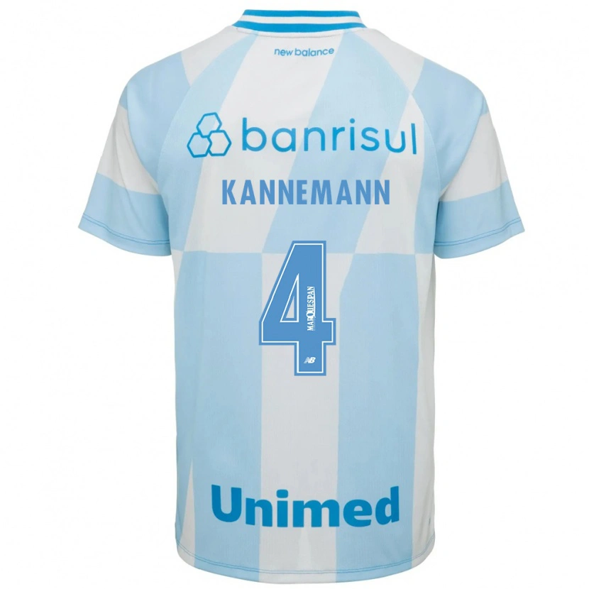 Danxenキッズワルテル・カンネマン#4薄青白アウェイシャツ2026/27ジャージーユニフォーム