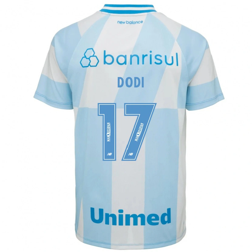 DanxenキッズDodi#17薄青白アウェイシャツ2026/27ジャージーユニフォーム