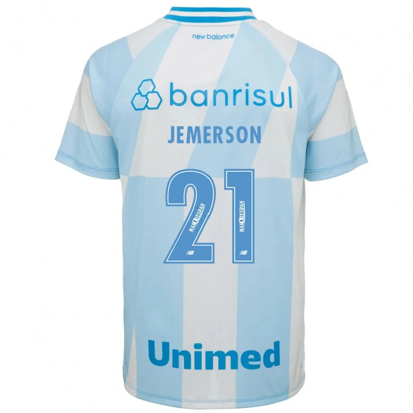 Danxenキッズジェメウソン#21薄青白アウェイシャツ2026/27ジャージーユニフォーム