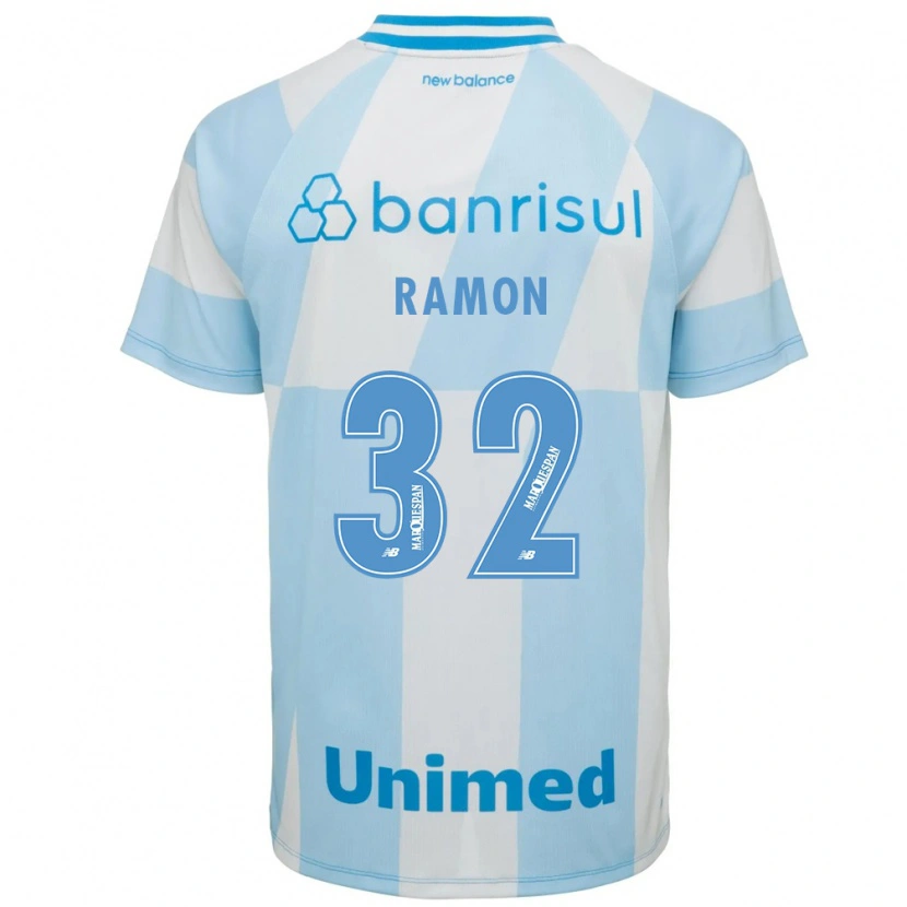 Danxenキッズヴィクトル・ラモン#32薄青白アウェイシャツ2026/27ジャージーユニフォーム