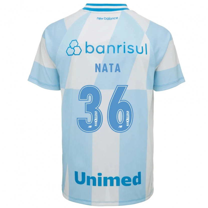 DanxenキッズNatã#36薄青白アウェイシャツ2026/27ジャージーユニフォーム
