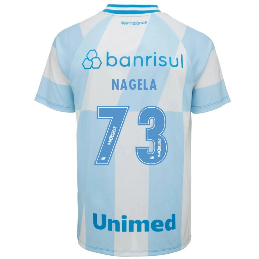 DanxenキッズNágela#73薄青白アウェイシャツ2026/27ジャージーユニフォーム