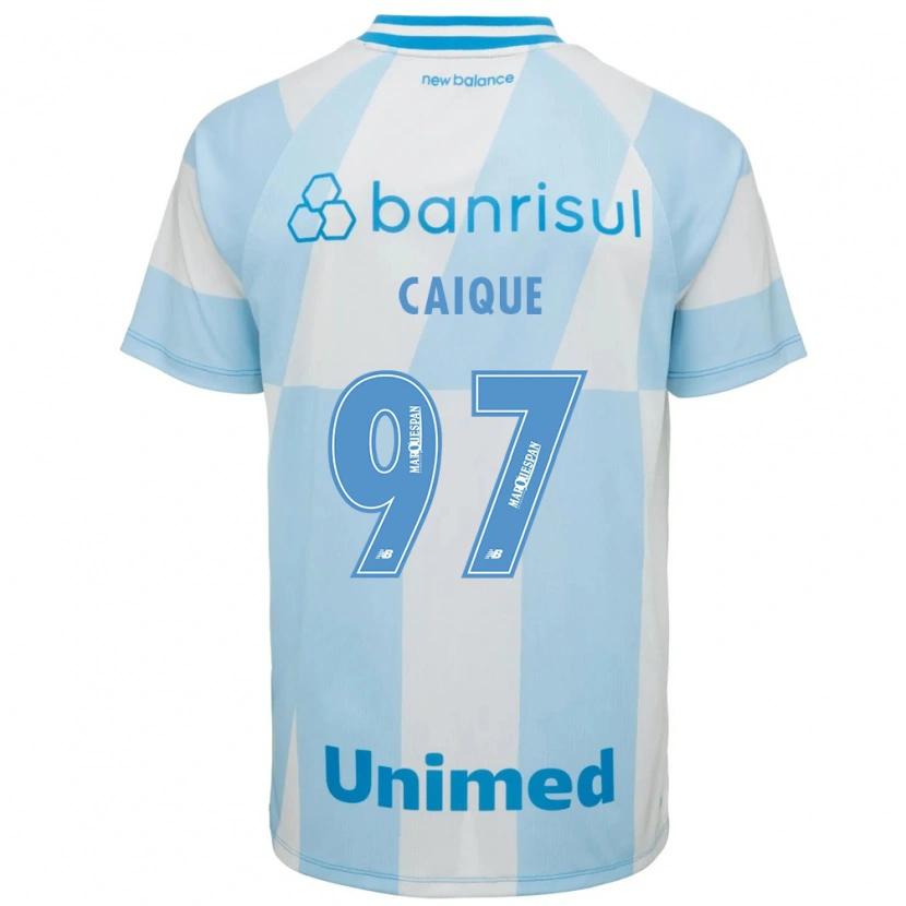 DanxenキッズCaíque#97薄青白アウェイシャツ2026/27ジャージーユニフォーム