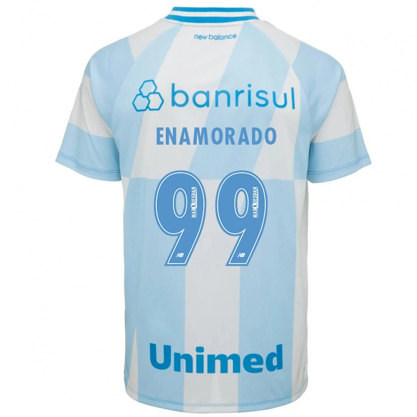 DanxenキッズJosé Enamorado#99薄青白アウェイシャツ2026/27ジャージーユニフォーム