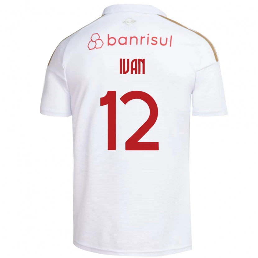 DanxenキッズIvan#12白赤アウェイシャツ2026/27ジャージーユニフォーム